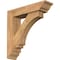 Ekena Millwork Imperial Traditional Smooth Bracket w/ Offset Brace, Western Red Cedar, 5 1/2"W x 22"D x 22"H BKT0604X22X22IMP01SWR - alternate 1